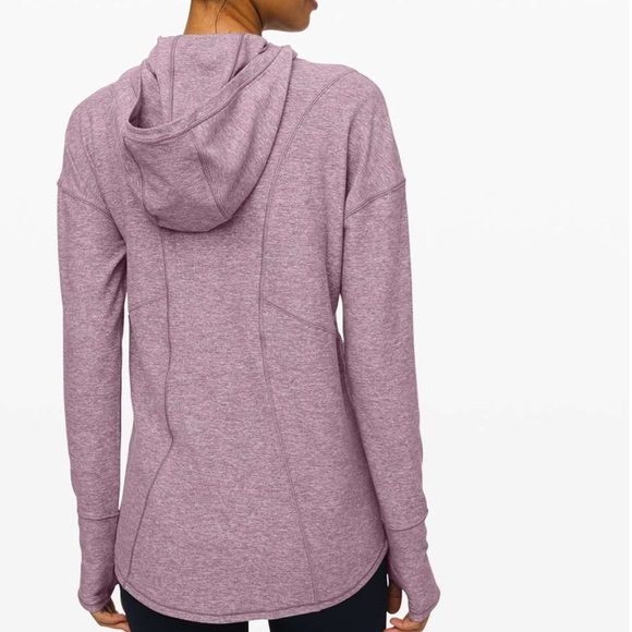 Lululemon Ready to Rulu Hoodie Heather Frosted Mulberry Medium - Picture 3 of 11